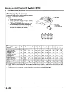 Preview for 1243 page of Acura 1987 Legend Coupe Owner'S Manual