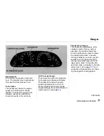 Preview for 28 page of Acura 1991 NSX Owner'S Manual