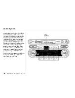 Preview for 76 page of Acura 1991 NSX Owner'S Manual