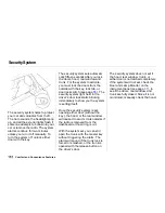 Preview for 112 page of Acura 1997 NSX Online Reference Owner'S Manual