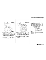 Preview for 121 page of Acura 1997 NSX Online Reference Owner'S Manual