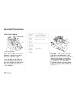 Preview for 134 page of Acura 1997 NSX Online Reference Owner'S Manual