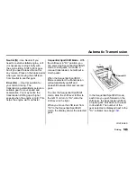 Preview for 168 page of Acura 2000 3.2 TL Owner'S Manual