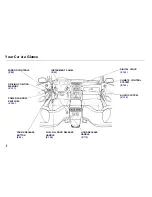 Preview for 5 page of Acura 2001 RL Owner'S Manual