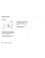 Preview for 91 page of Acura 2001 RL Owner'S Manual