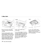 Preview for 121 page of Acura 2001 RL Owner'S Manual