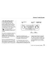 Preview for 132 page of Acura 2001 RL Owner'S Manual