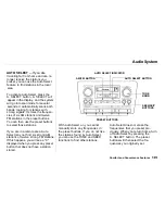 Preview for 142 page of Acura 2001 RL Owner'S Manual