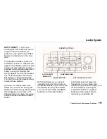 Preview for 152 page of Acura 2001 RL Owner'S Manual