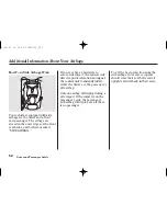 Предварительный просмотр 57 страницы Acura 2002 MDX User Manual