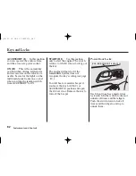 Предварительный просмотр 87 страницы Acura 2002 MDX User Manual