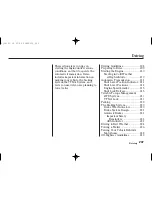 Предварительный просмотр 212 страницы Acura 2002 MDX User Manual