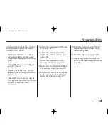 Предварительный просмотр 214 страницы Acura 2002 MDX User Manual