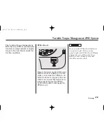 Предварительный просмотр 222 страницы Acura 2002 MDX User Manual