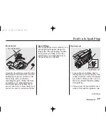 Предварительный просмотр 282 страницы Acura 2002 MDX User Manual