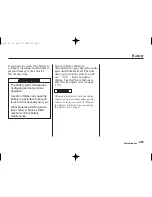 Предварительный просмотр 286 страницы Acura 2002 MDX User Manual