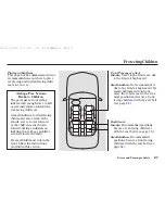 Предварительный просмотр 44 страницы Acura 2003 CL Owner'S Manual