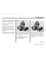 Предварительный просмотр 106 страницы Acura 2003 CL Owner'S Manual