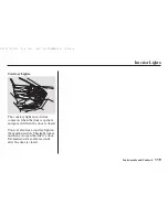 Предварительный просмотр 135 страницы Acura 2003 CL Owner'S Manual