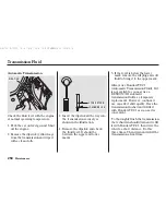 Предварительный просмотр 259 страницы Acura 2003 CL Owner'S Manual