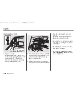 Предварительный просмотр 288 страницы Acura 2003 CL Owner'S Manual