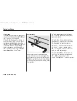 Предварительный просмотр 296 страницы Acura 2003 CL Owner'S Manual