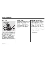 Предварительный просмотр 218 страницы Acura 2004 MDX Owner'S Manual