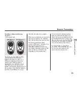 Preview for 87 page of Acura 2005 Acura MDX Owner'S Manual