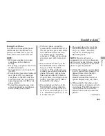 Preview for 167 page of Acura 2005 Acura MDX Owner'S Manual