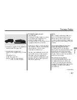 Preview for 219 page of Acura 2005 Acura MDX Owner'S Manual