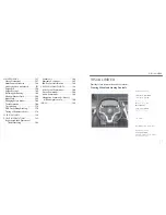 Предварительный просмотр 6 страницы Acura 2005 NSX Owner'S Manual