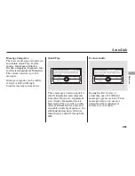 Preview for 262 page of Acura 2006 RL Owner'S Manual