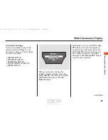 Preview for 91 page of Acura 2008 MDX Owner'S Manual