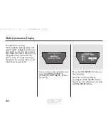 Preview for 106 page of Acura 2008 MDX Owner'S Manual