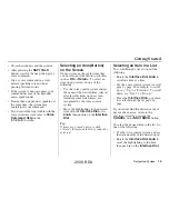 Preview for 15 page of Acura 2008 RDX Navigation Manual