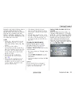 Preview for 23 page of Acura 2008 RDX Navigation Manual