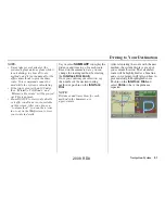 Preview for 51 page of Acura 2008 RDX Navigation Manual