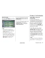 Preview for 57 page of Acura 2008 RDX Navigation Manual