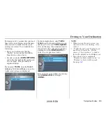 Preview for 65 page of Acura 2008 RDX Navigation Manual