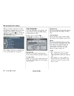 Preview for 76 page of Acura 2008 RDX Navigation Manual