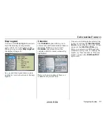 Preview for 77 page of Acura 2008 RDX Navigation Manual