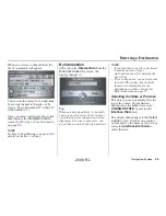 Preview for 39 page of Acura 2008 RL Navigation Manual