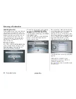 Preview for 40 page of Acura 2008 RL Navigation Manual