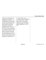 Preview for 113 page of Acura 2008 RL Navigation Manual