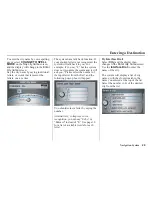 Предварительный просмотр 30 страницы Acura 2009 MDX Navigation System Navigation Manual