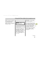 Preview for 241 page of Acura 2009 TL Navigation System Owner'S Manual