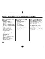 Предварительный просмотр 216 страницы Acura 2009 TSX Owner'S Manual