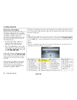 Preview for 16 page of Acura 2010 RL Navigation System Owner'S Manual