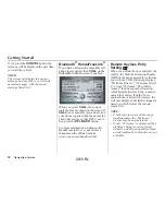 Preview for 18 page of Acura 2010 RL Navigation System Owner'S Manual