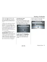 Preview for 31 page of Acura 2010 RL Navigation System Owner'S Manual